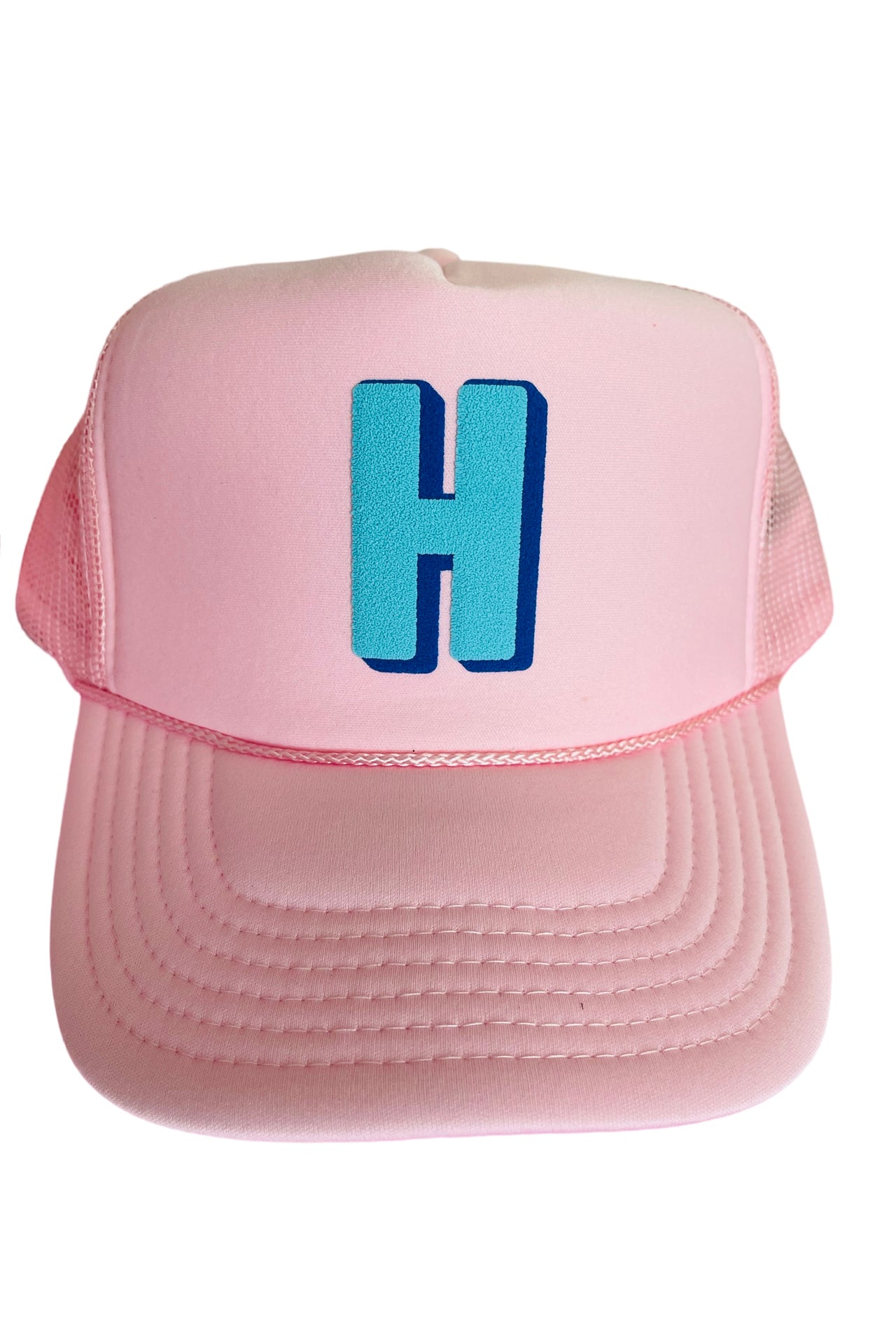 Monogram Light Pink Trucker